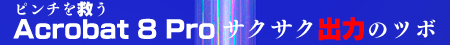 ピンチを救う Acrobat 8 Proサクサク出力のツボ