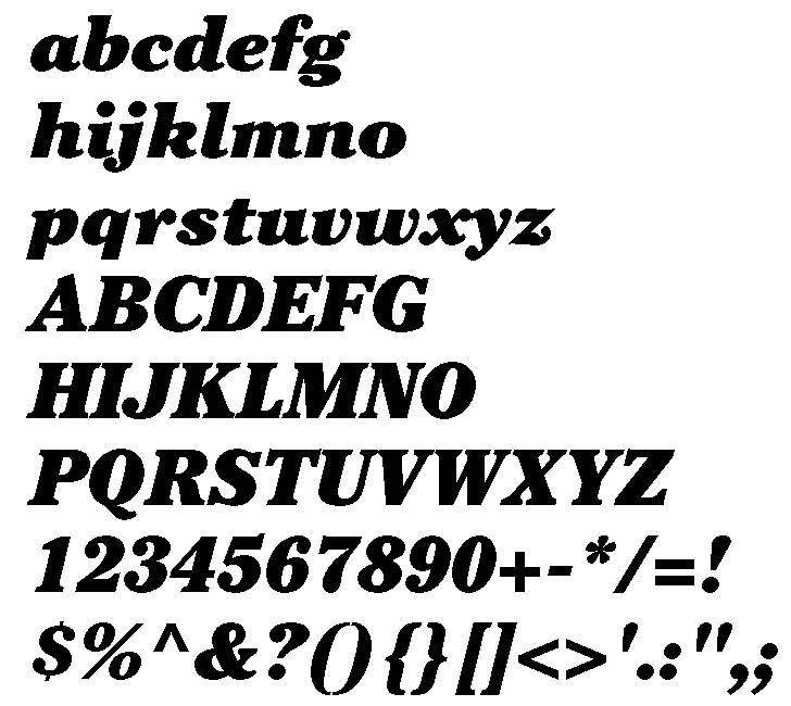 Cheltenham Ultra Italic