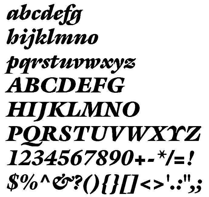 Galliard Ultra Italic