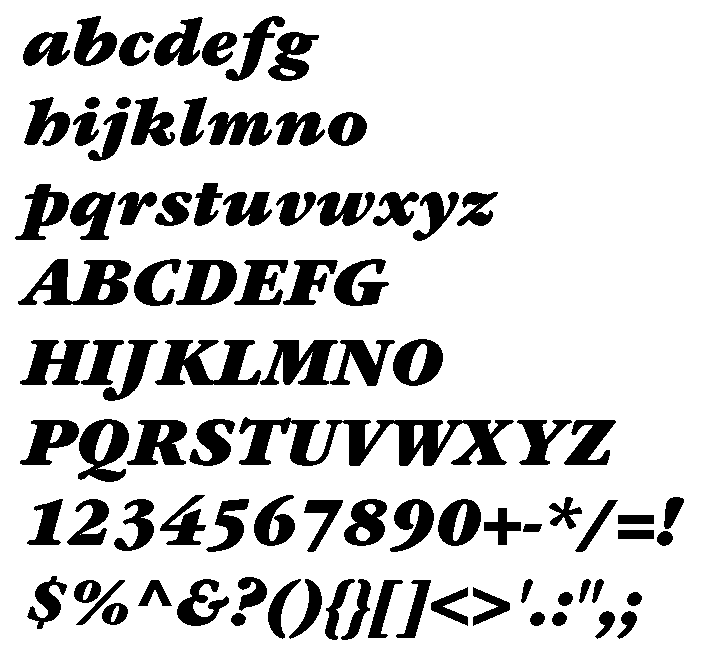 Garamond Ultra Italic