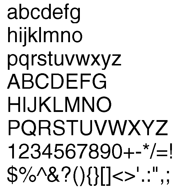 Helvetica Regular