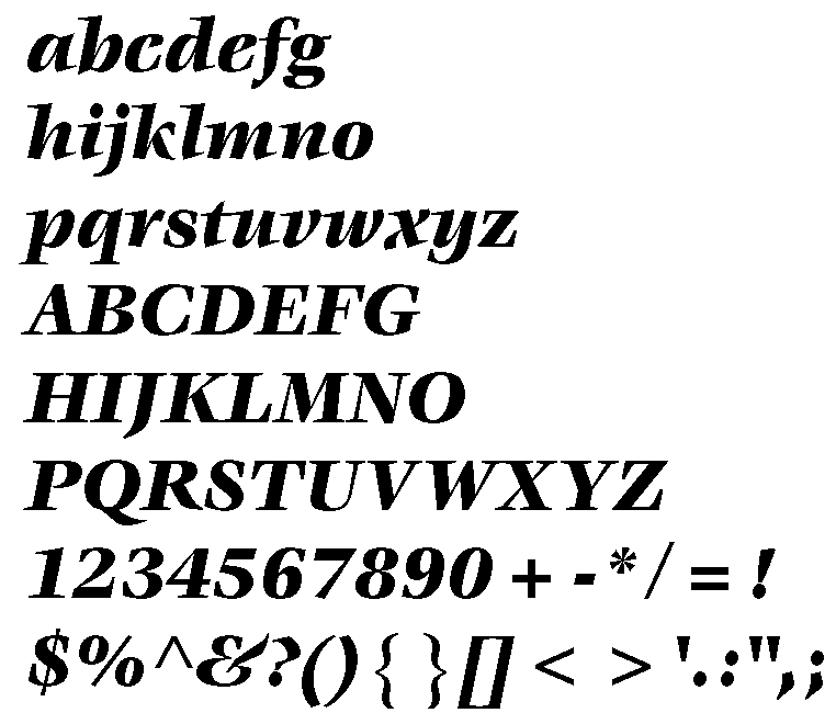 Veljovic Black Italic