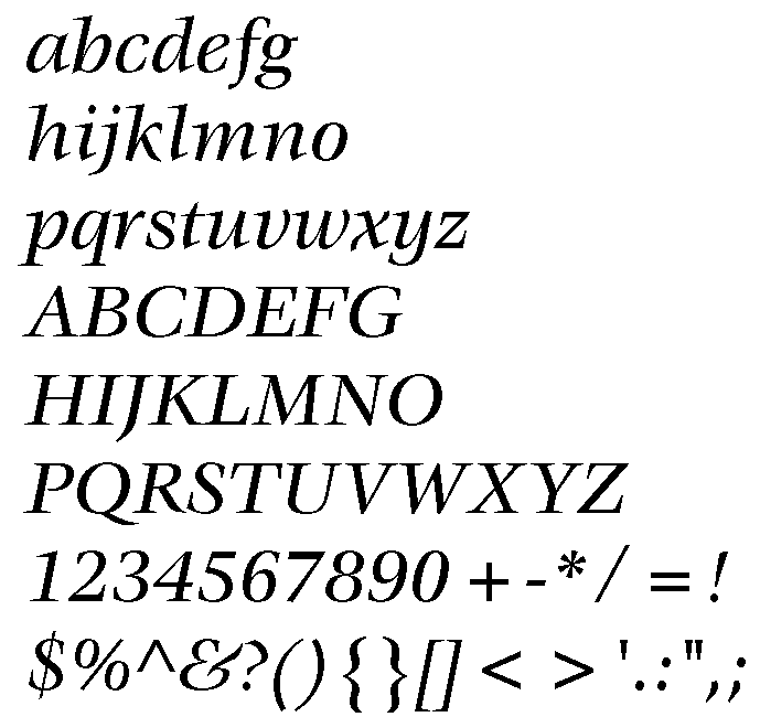 Veljovic Medium Italic